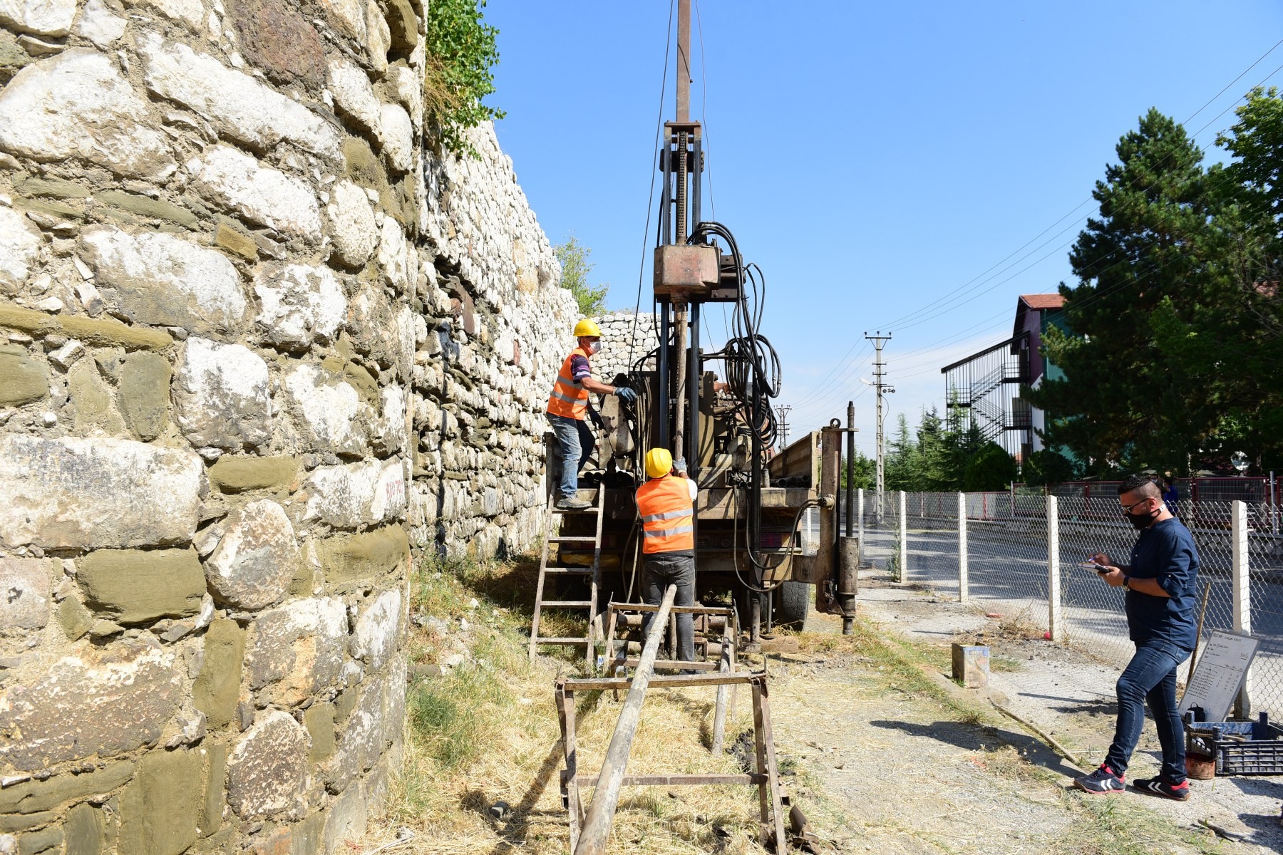 ÇORUM KALESİ’NDE RESTAROSYON ÇALIŞMALARI BAŞLADI