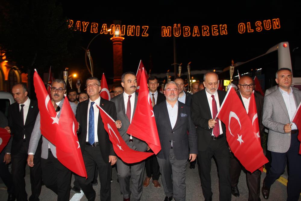 Çorum’da 15 Temmuz Demokrasi ve Milli Birlik Günü kutlamaları