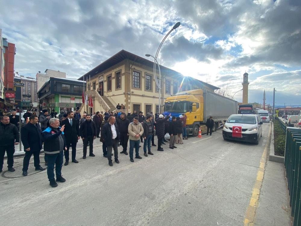 Çorum halkı depremzede kardeşleri için seferber oldu