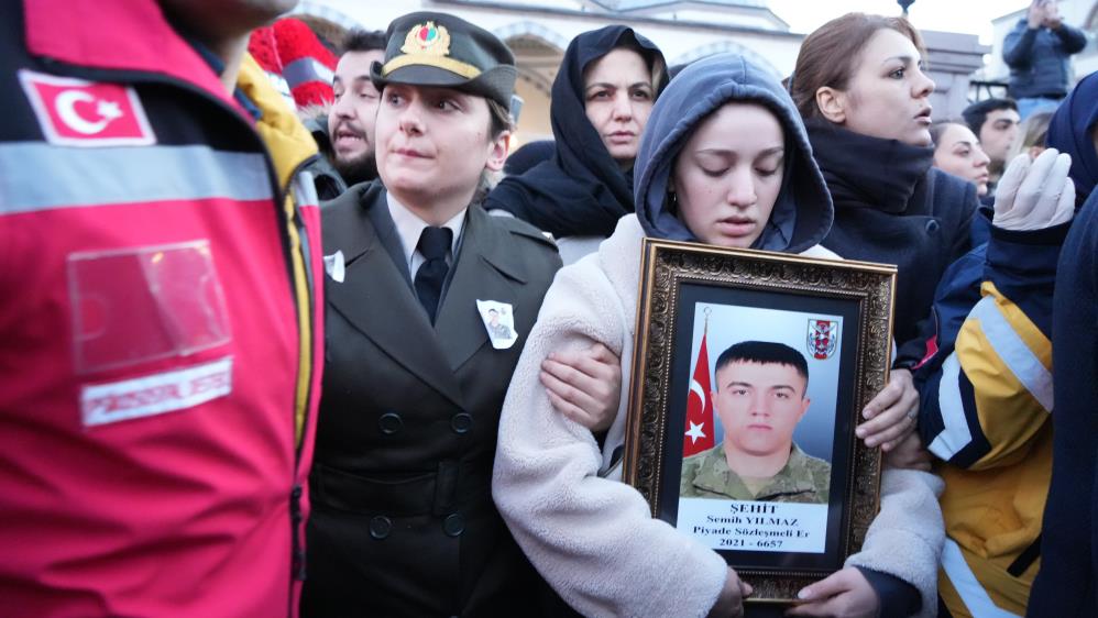 Şehidimiz Piyade Sözleşmeli Er Semih Yılmaz memleketi Kırıkkale’de toprağa verildi
