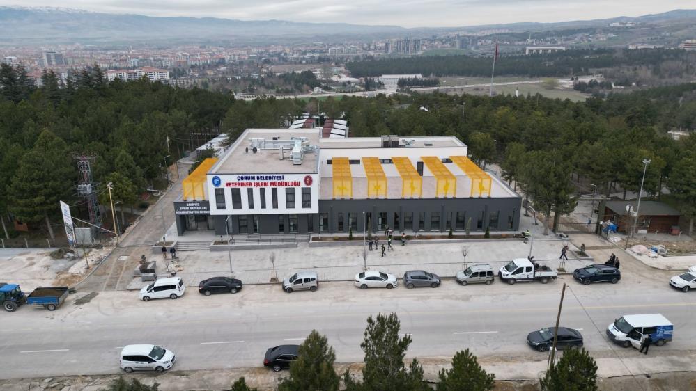 Çorum’a bölgenin en modern hayvan hastanesi açılıyor