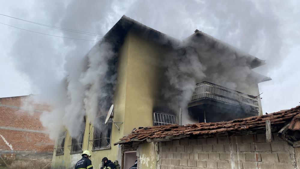 Çorum’da korkutan yangın