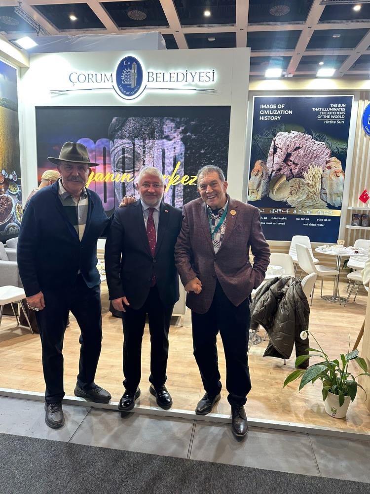 Çorum Belediyesi standına Berlin’de yoğun ilgi