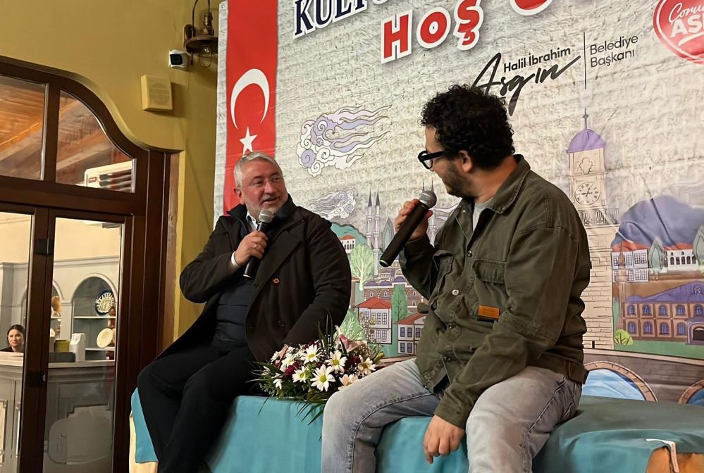 Çorum Belediyesi’nin “Han Sohbetleri”nde bilim dolu akşam