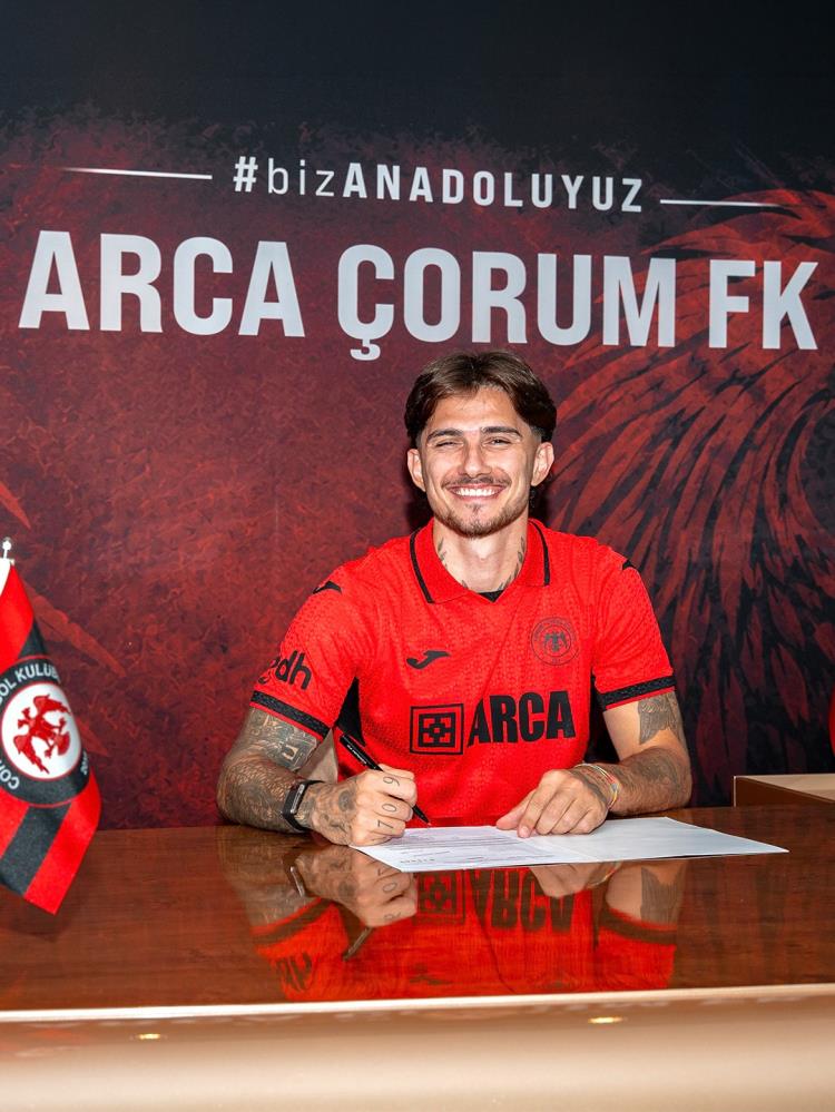 Çorum FK, Berat Özdemir ile 2+1 yıllık sözleşme imzaladı