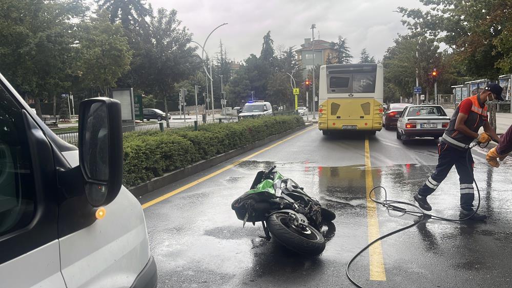 Çorum’da motosiklet kazası: 1 ölü